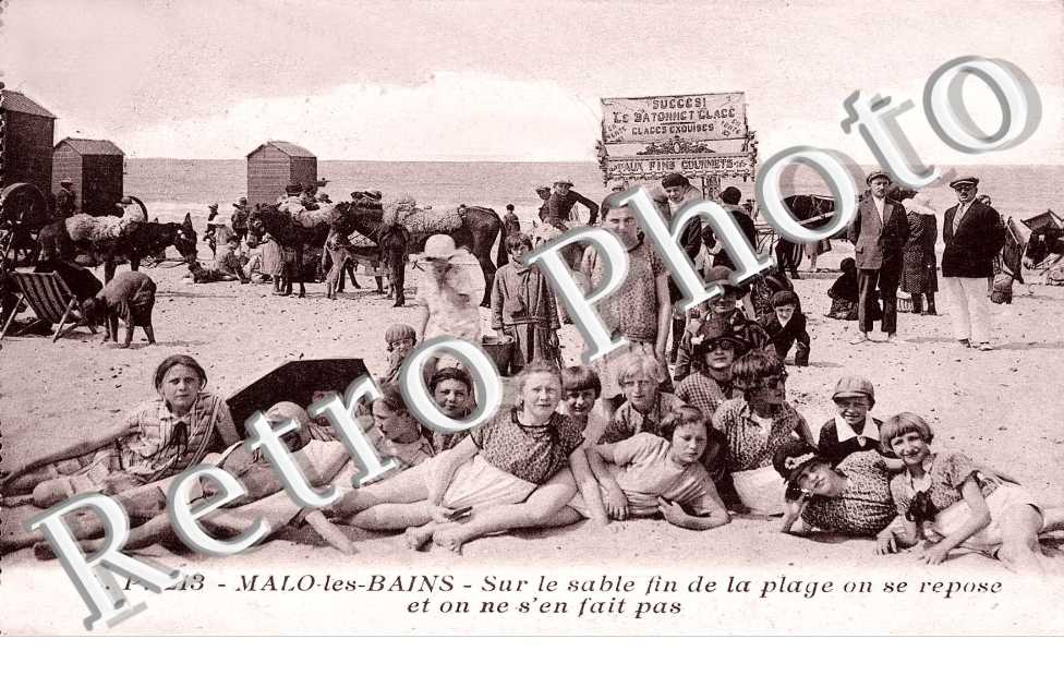 Sur le sable fin de la Plage