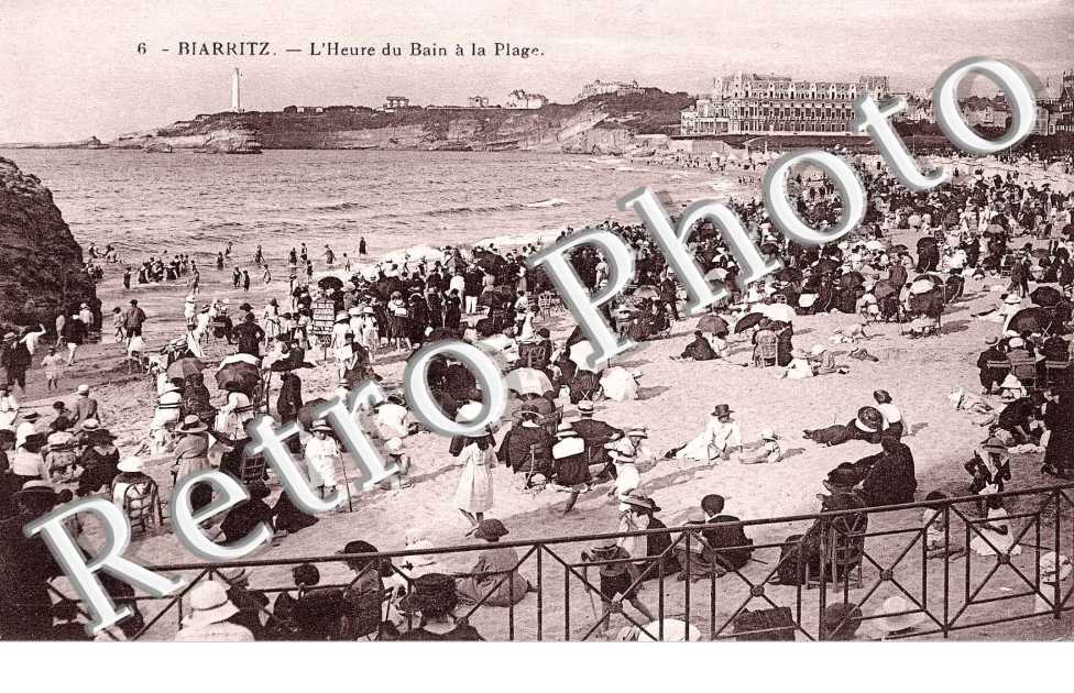 l&#039;heure du bain a la plage