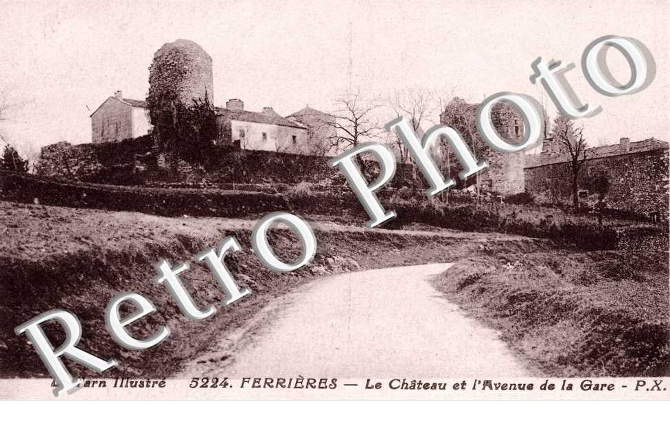 Chateau et Avenue de la Gare