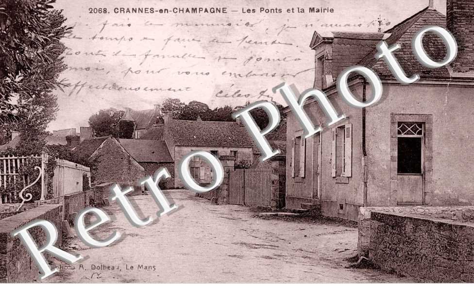 Les ponts et la mairie