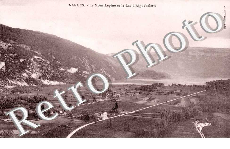 Le Mont Lepine et le Lac d&#039;Aiguebelette