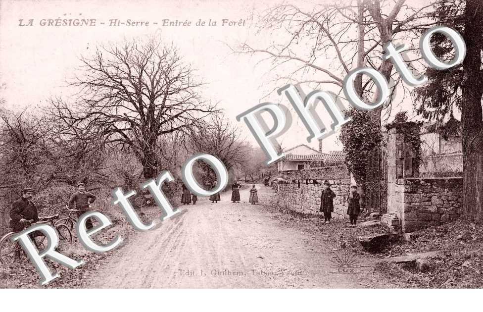 La Gresigne, Entree de la Foret