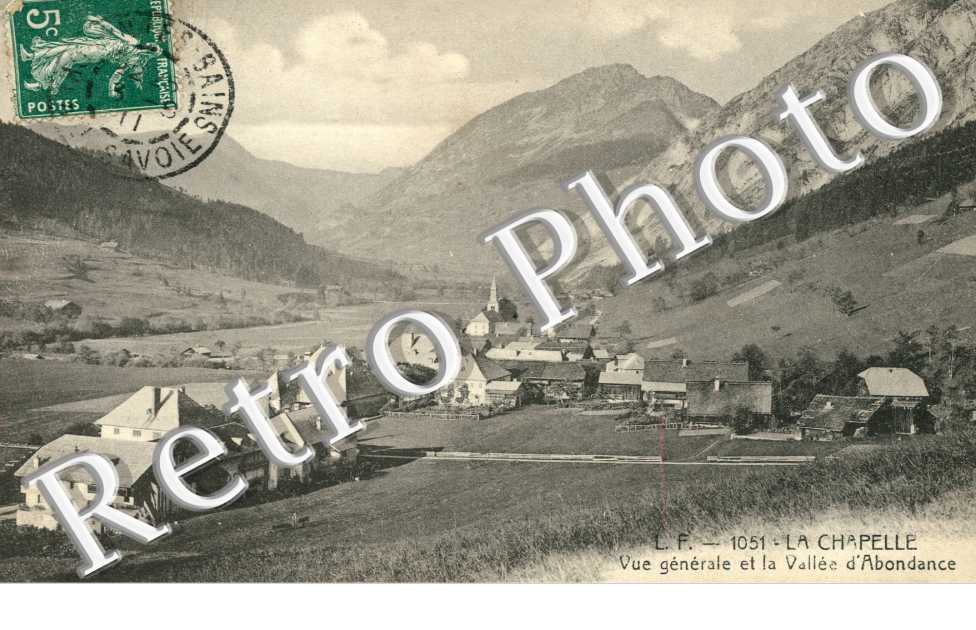 Vue Generale et la Vallee d&#039;Abondance