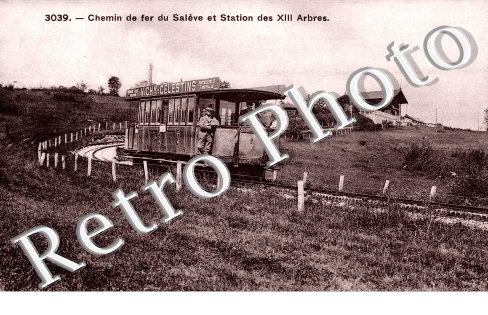 Chemin de fer et station des XIII arbres