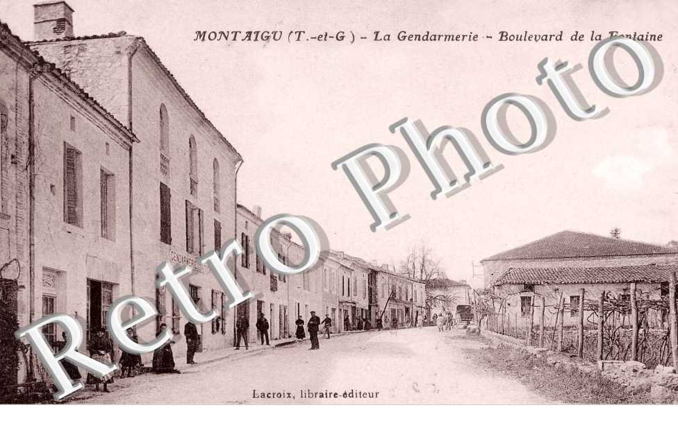la gendarmerie, boulevard de la fontaine