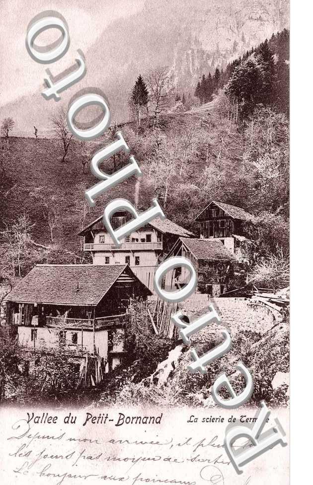 la SCIERIE DE TERMINE