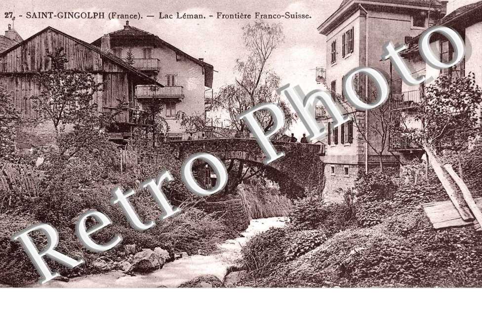 Lac Leman - Frontiere franco-Suisse