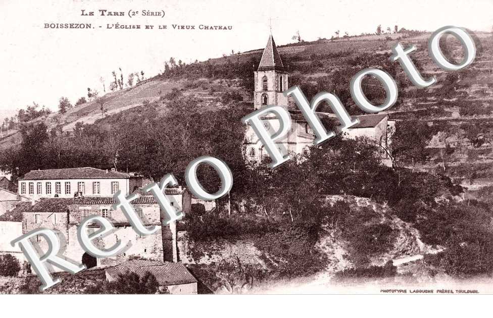 Eglise et vieux chateau