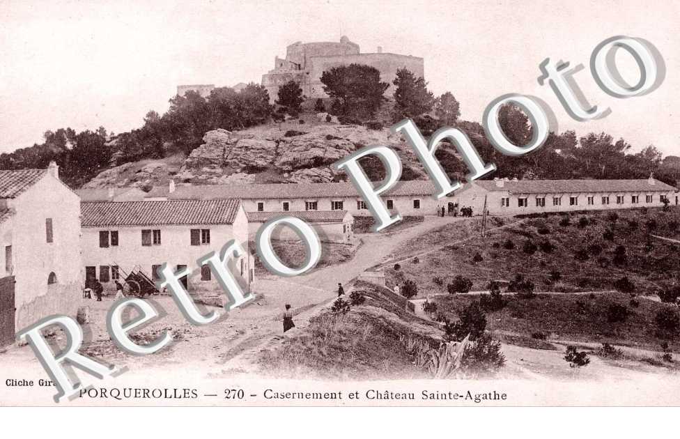 Casernement et Chateau Sainte Agathe