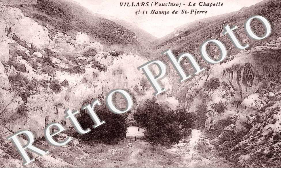 La chapelle et la Baume de St-Pierre