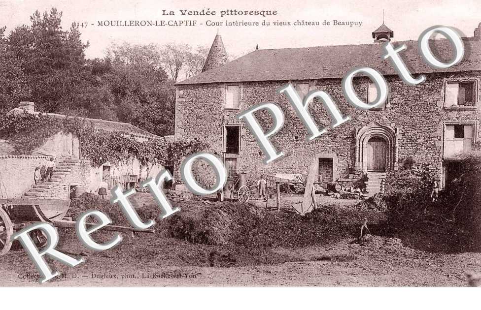 Cour interieure du Vieux Chateau de Beaupuy