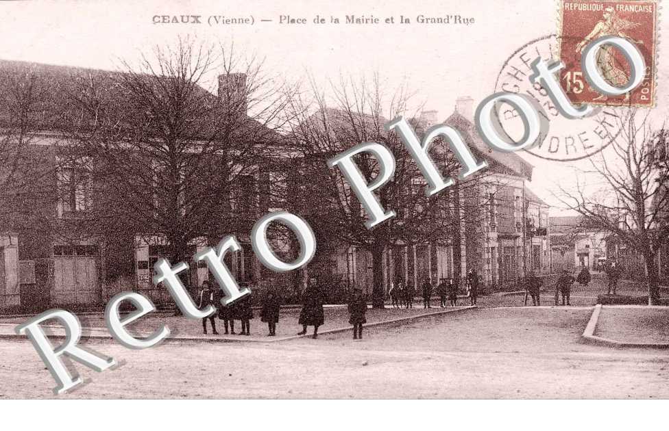 place de la mairie et la grand'rue