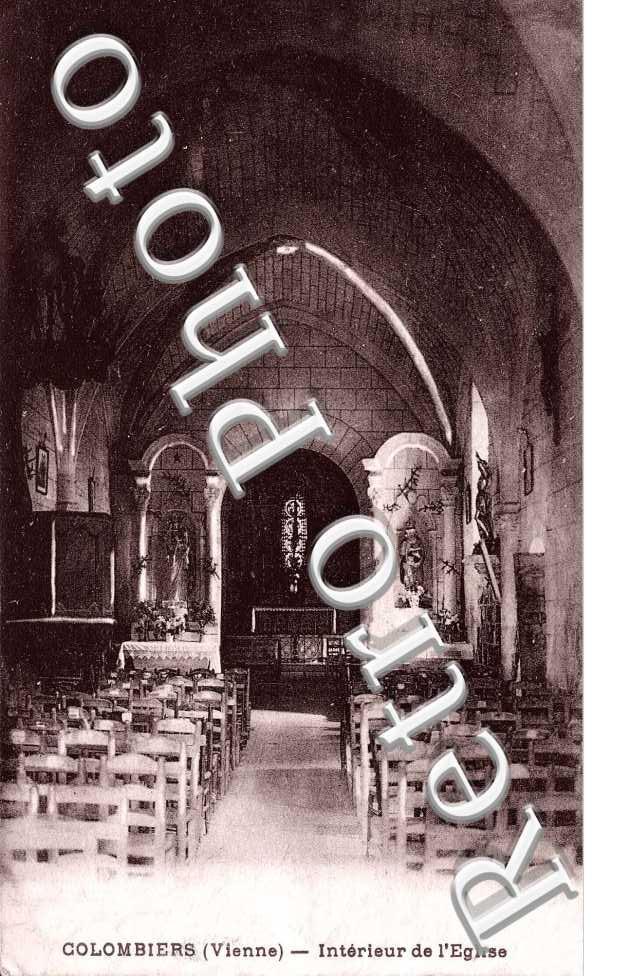interieur de l'eglise