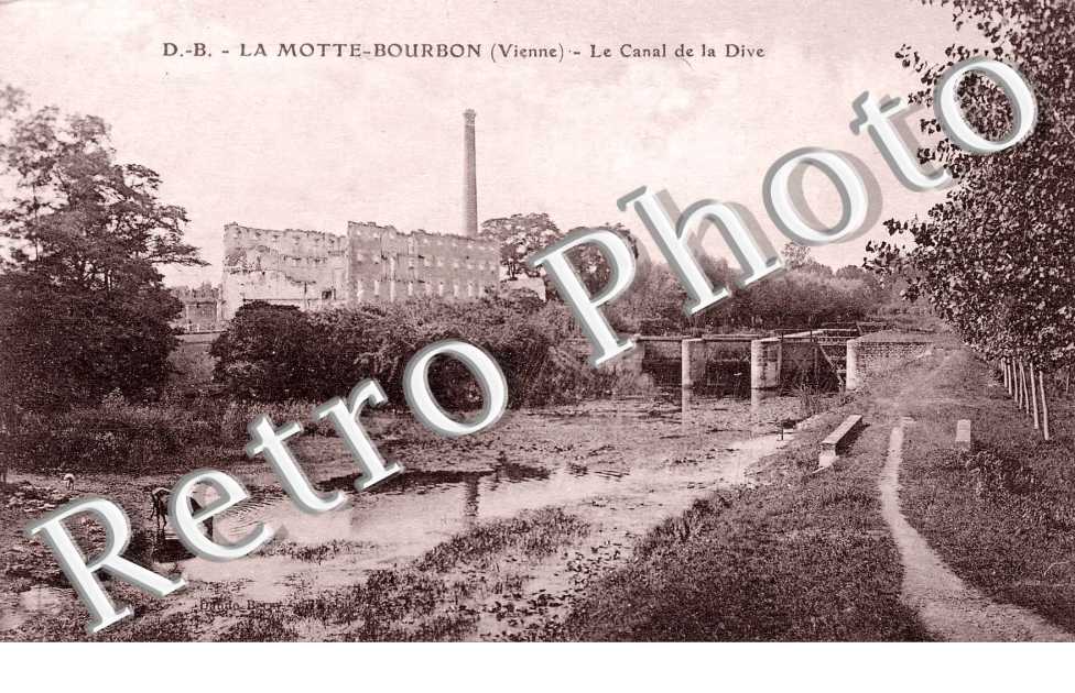 Le canal de la Dive