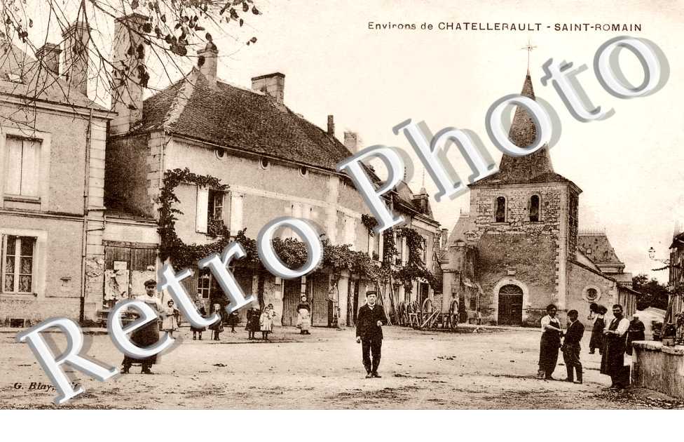 la place et l'Eglise