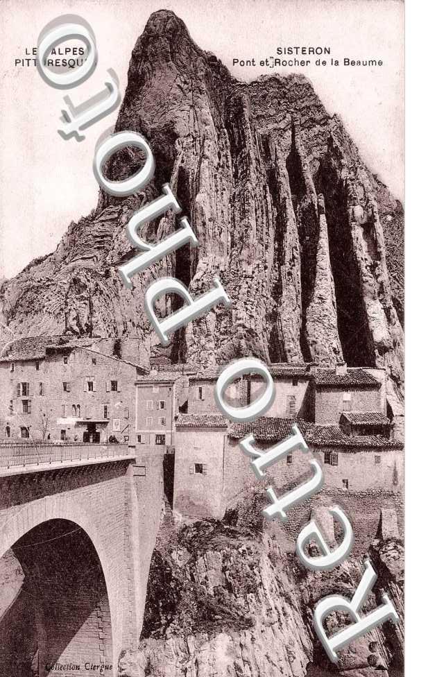 Pont et Rocher de la Baume