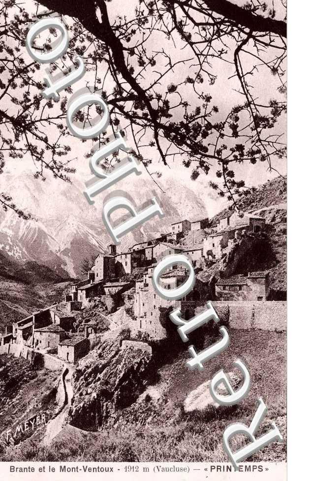Brante et le Mont Ventoux