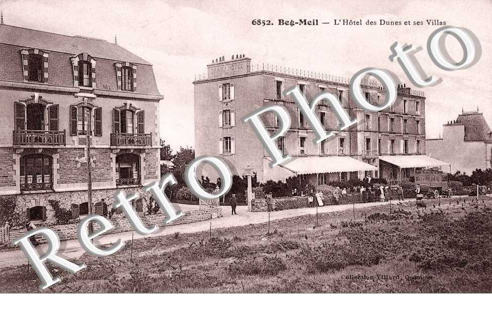 Beg Meil, l'hotel des dunes et ses villas