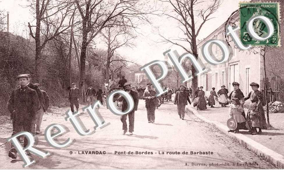 Pont de Bordes - la route de Barbaste