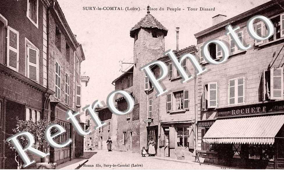 place du Peuple; Tour Dissard