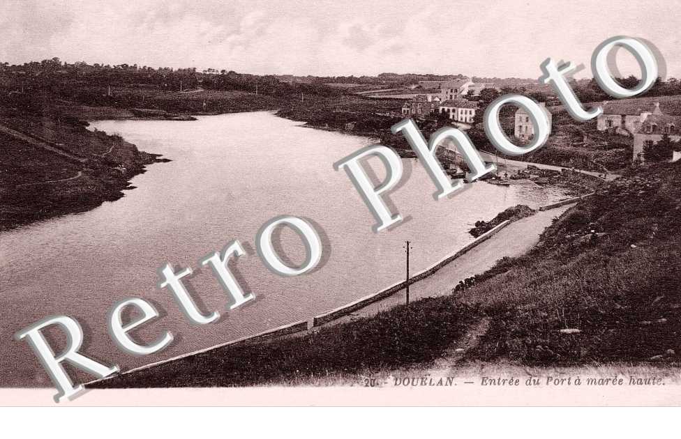 Douelan, entree du Port a Maree haute (Doelan)