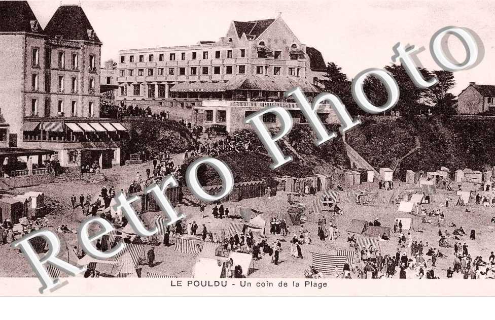 le pouldu, un coin de la plage