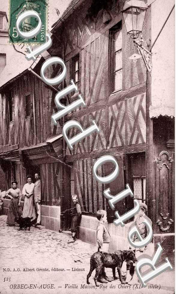 Vieille maison rue des Osiers