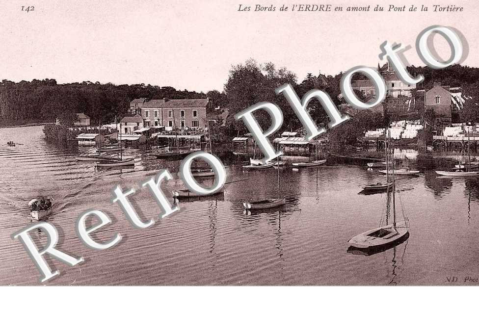 Les bords de l&#039;Erdre en amont du Pont de la Tortiere