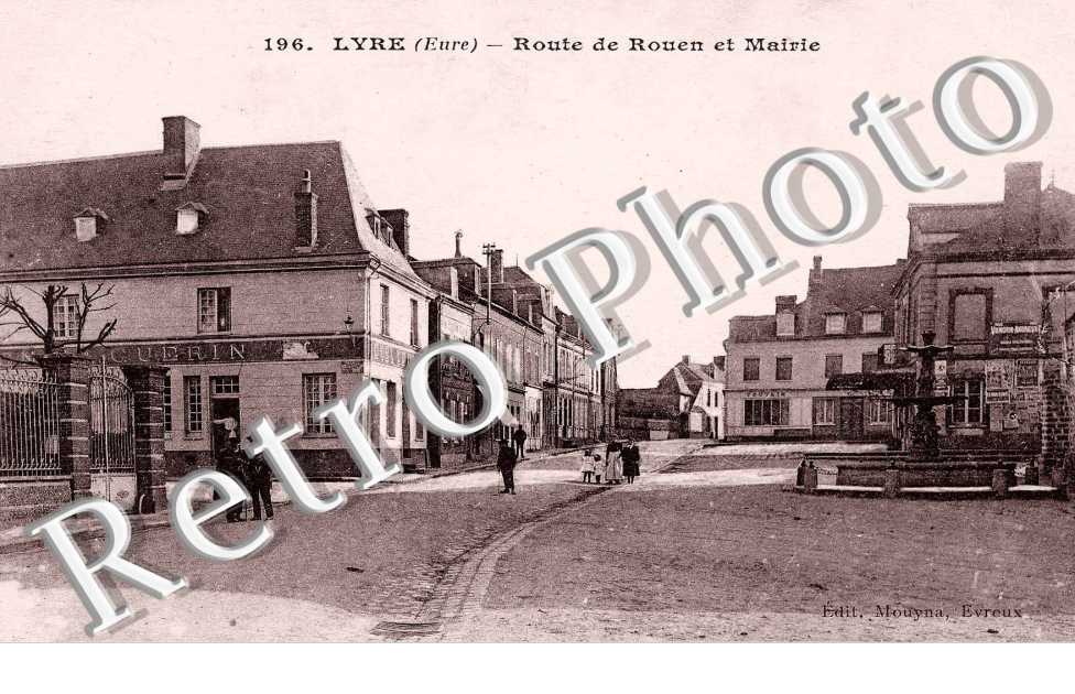 route de rouen et mairie