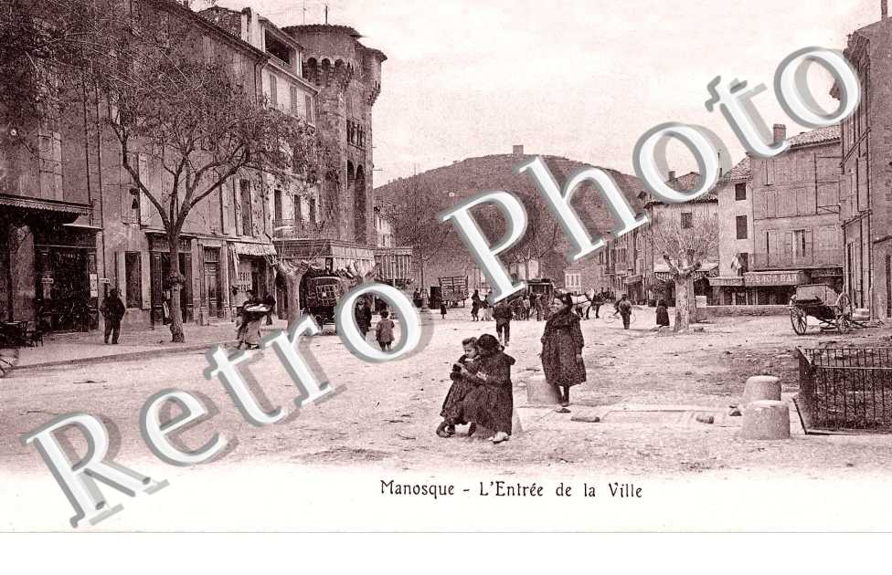 l'entree de la ville