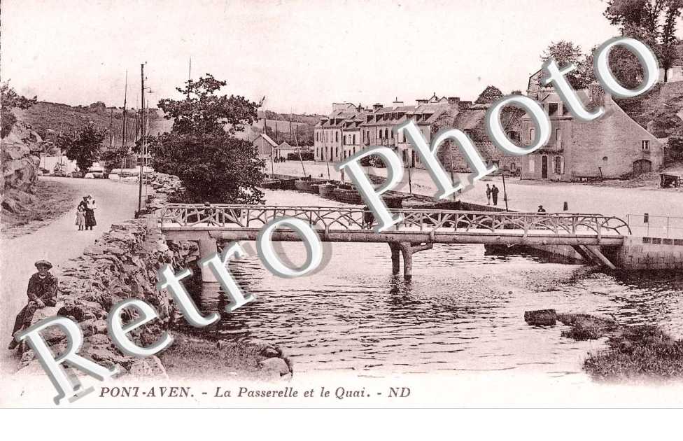 LA PASSERELLE ET LE QUAI