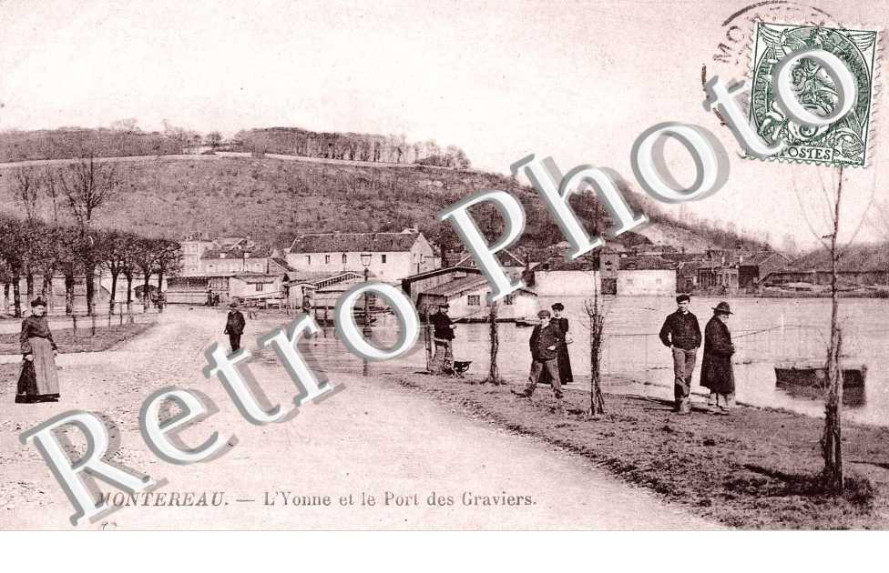 L'Yonne et le PORT des GRAVIERS
