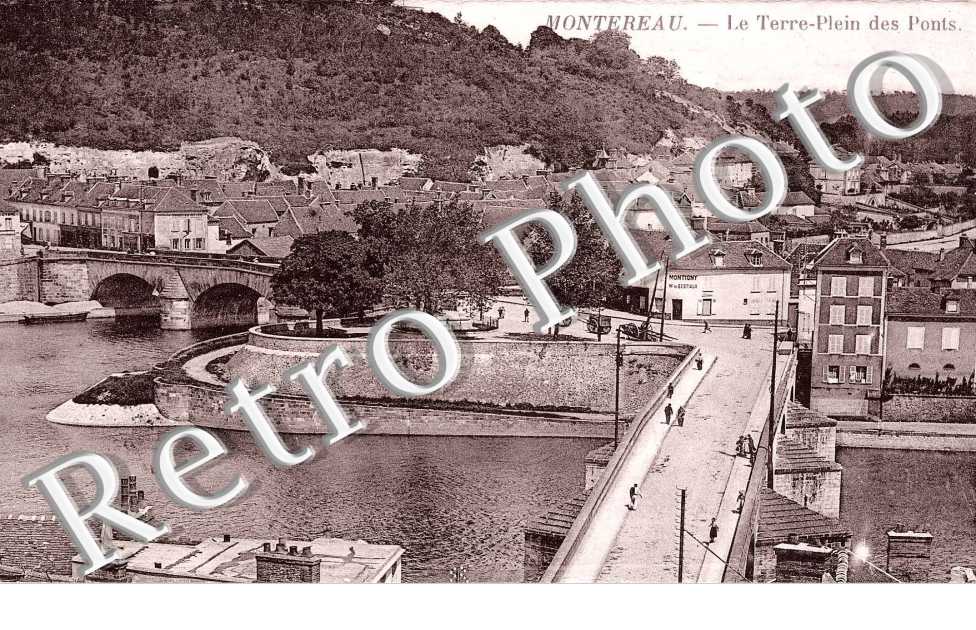 le terre-plein des ponts