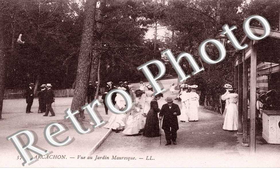 Vue au jardin Mauresque