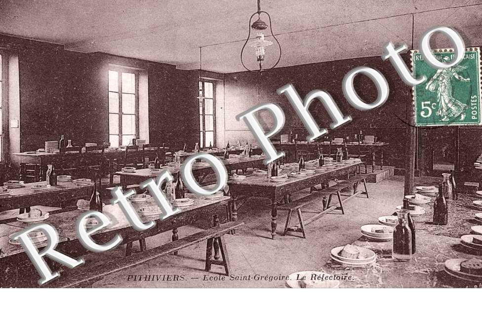 ecole saint gregoire, le refectoire