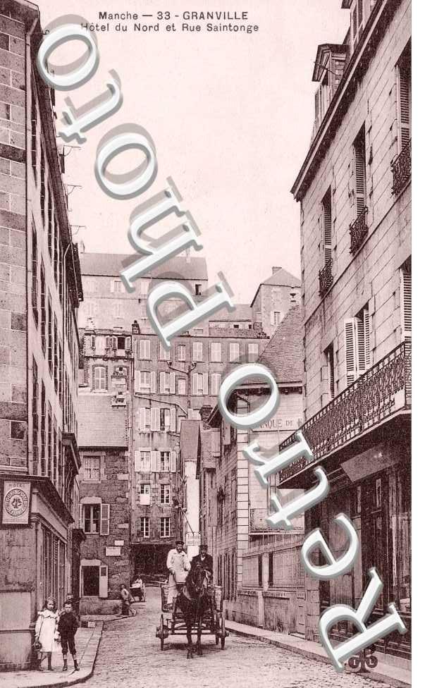 Hotel du nord et rue Saintonge