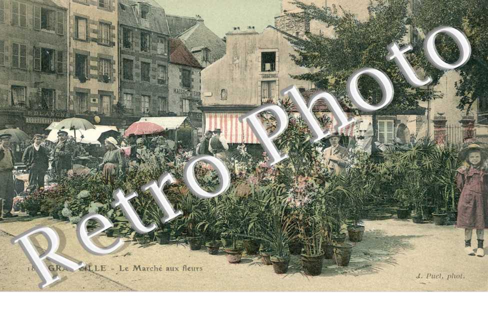 le marche aux fleurs