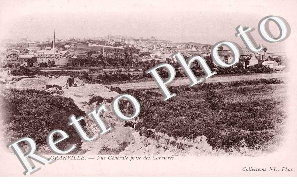 Vue generale prise des Carrieres
