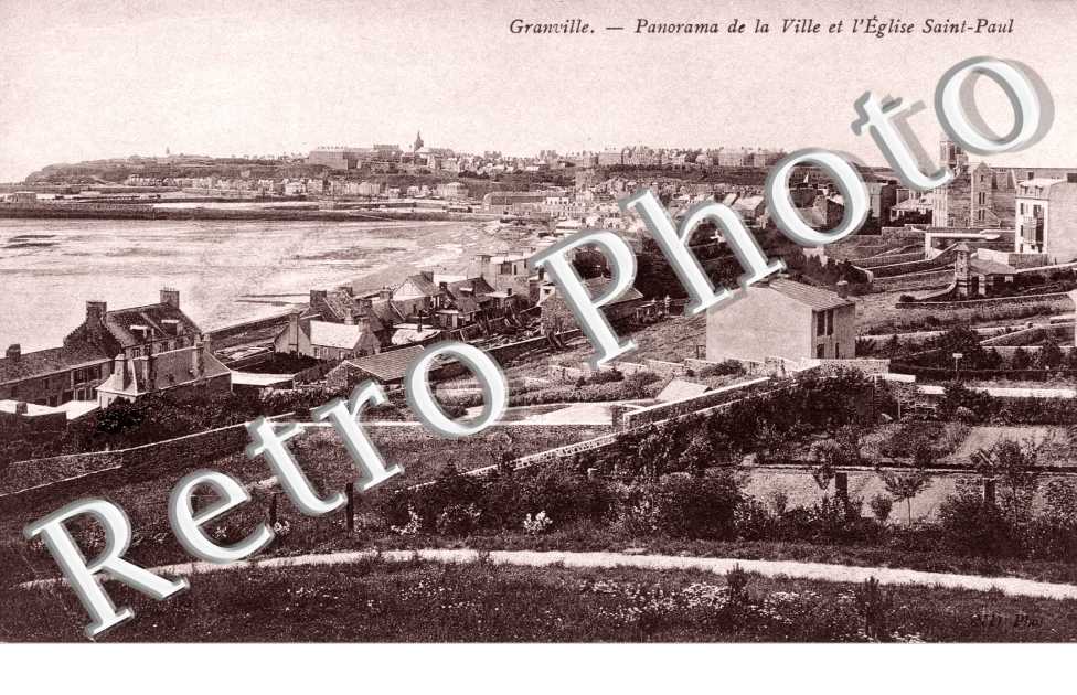 Panorama de la ville et Eglise Saint Paul