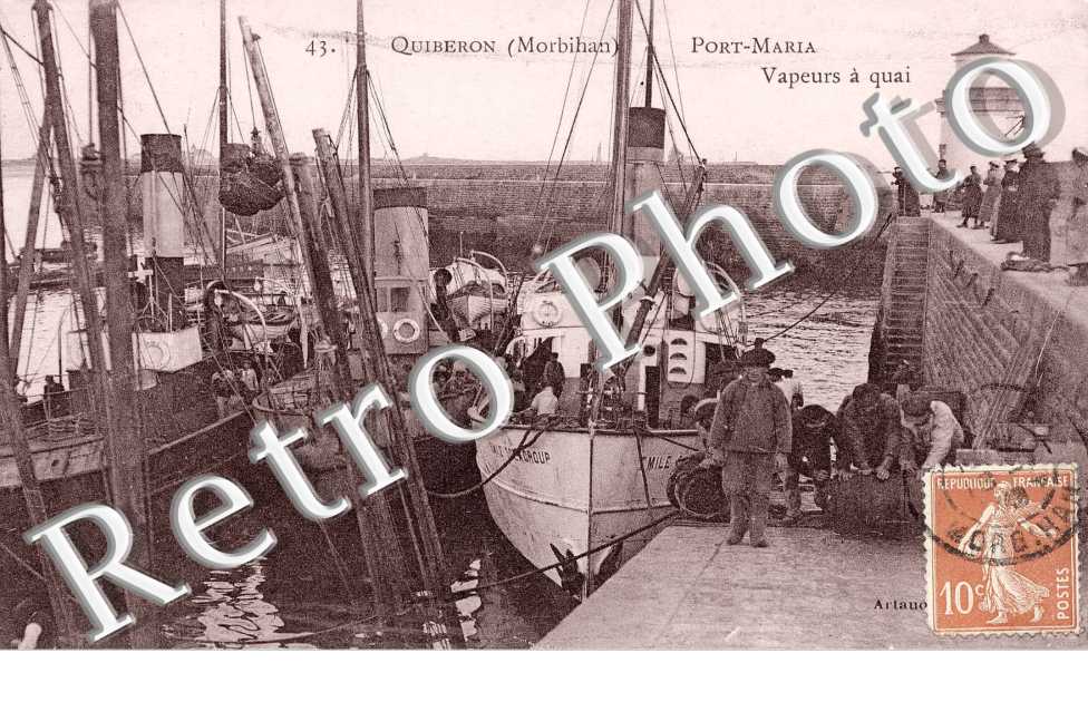 Port Maria Vapeurs a quai