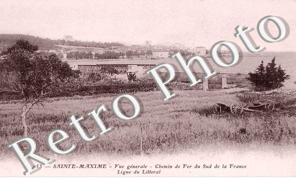 vue generale, Chemin de Fer du Sud de la France
