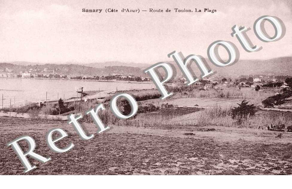 Route de Toulon, la Plage