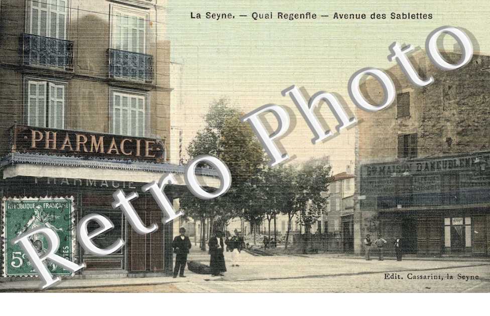 quai Regenfle - avenue des Sablettes - avenue Frederic-Mistral