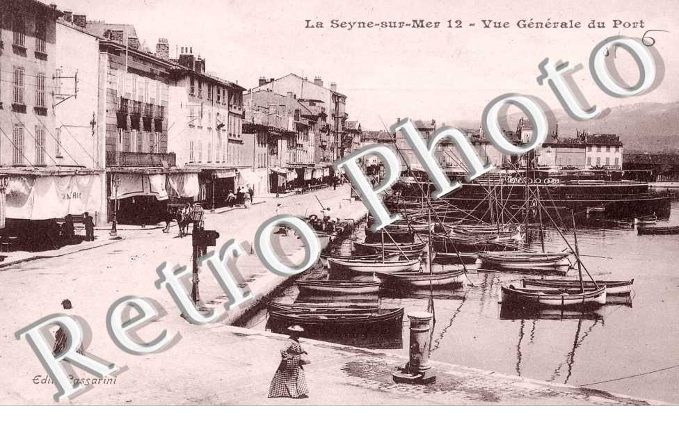 vue generale du Port - quai Saturnin-Fabre