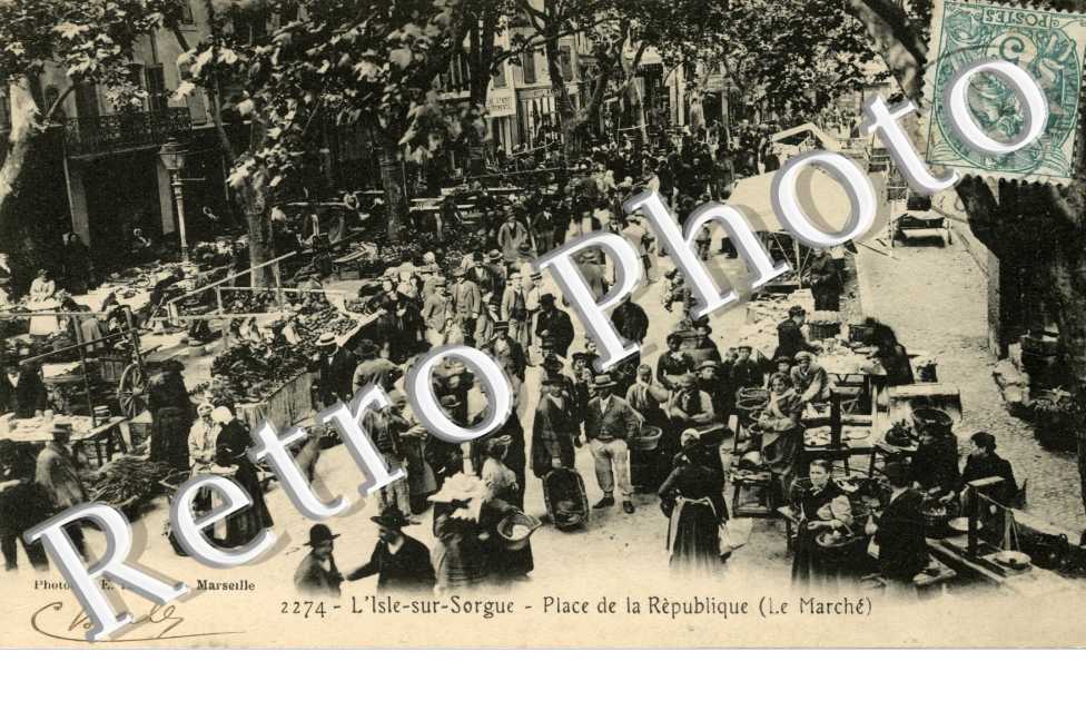 Place de la Republique (le marche)