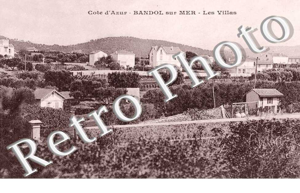 Bandol-sur-Mer, les Villas