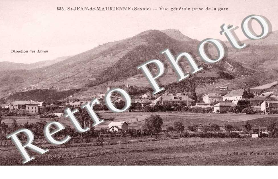 Vue generale prise de la gare