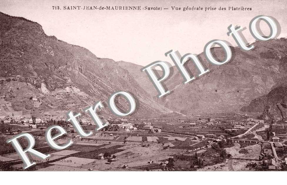 Vue generale prise des Platrieres