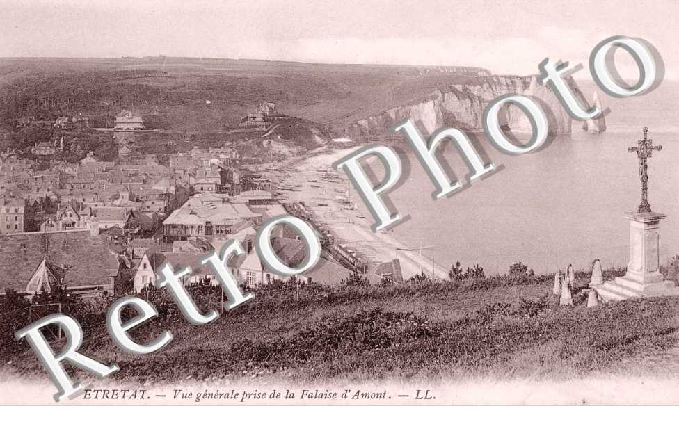 vue generale prise de la Falaise d&#039;Amont