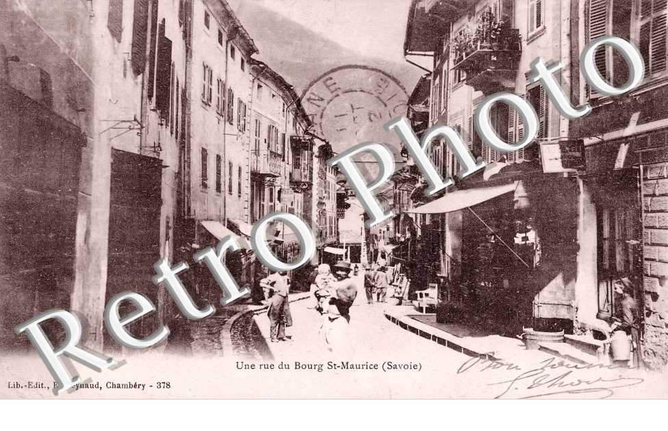 Une rue du bourg St-Maurice